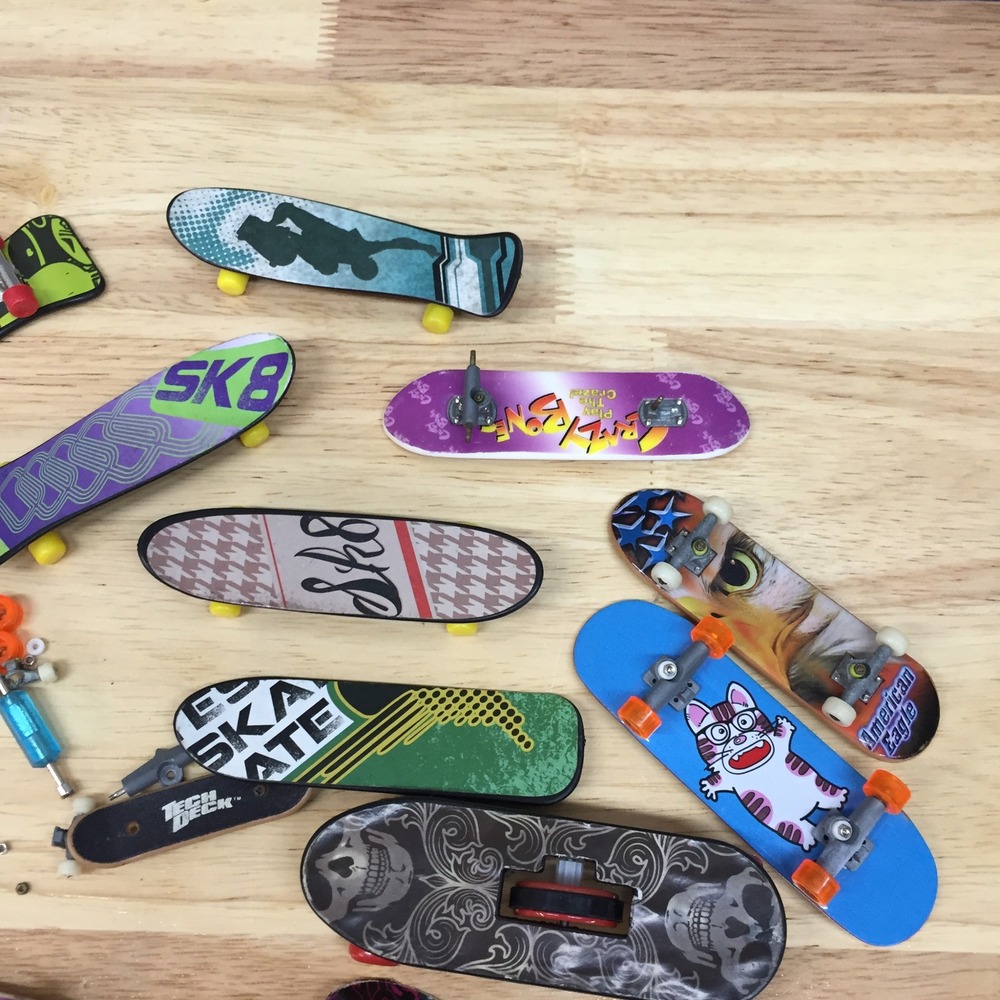 Tech Deck Birdhouse Fingerboard Lot Tony Hawk Clint Walker Skateboard Toys Parts - Picture 4 of 5